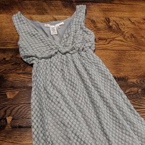 Grey patterened dress
